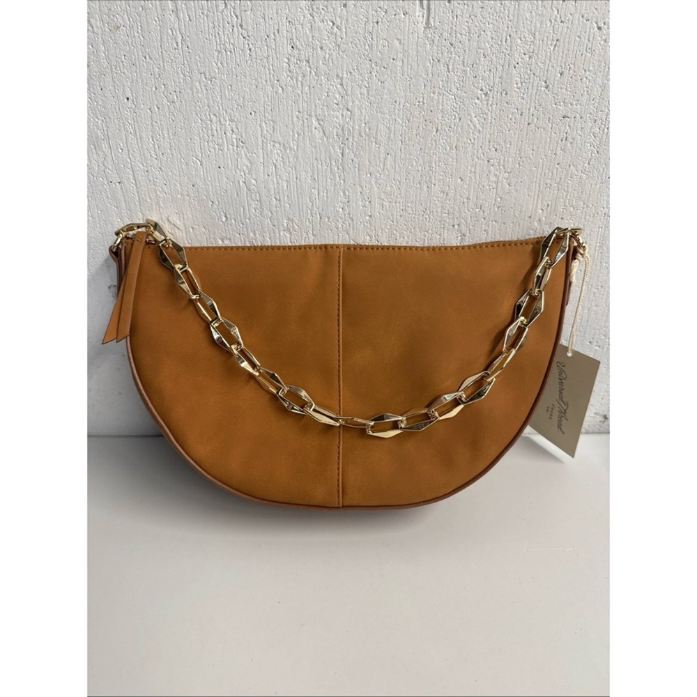 Universal Thread Slouched Half-Moon Shoulder Bag Brown​​​​ - Picture 4 of 5